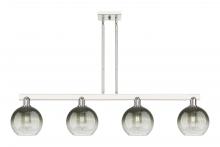 Innovations Lighting 716-4I-PN-G483-8SL - Brookhaven Globe - 4 Light - 48 inch - Polished Nickel - Stem hung - Island Light