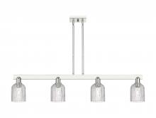 Innovations Lighting 716-4I-PN-G559-5CL - Bridal Veil - 4 Light - 48 inch - Polished Nickel - Stem hung - Island Light
