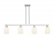 Innovations Lighting 716-4I-SN-G559-5GWH - Bridal Veil - 4 Light - 48 inch - Brushed Satin Nickel - Stem hung - Island Light