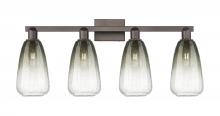 Innovations Lighting 716-4W-OB-G480-6SL - Brookhaven Almond - 4 Light - 36 inch - Oil Rubbed Bronze - Bath Vanity Light