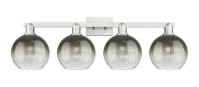 Innovations Lighting 716-4W-SN-G483-8SL - Brookhaven Globe - 4 Light - 36 inch - Brushed Satin Nickel - Bath Vanity Light