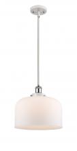 Innovations Lighting 916-1S-WPC-G71-L - Bell - 1 Light - 12 inch - White Polished Chrome - Mini Pendant