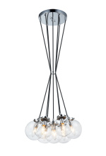 Matteo Lighting C63007CHCL - The Bougie Pendant