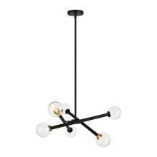 Matteo Lighting C64606BKCL - Matchstix Pendant