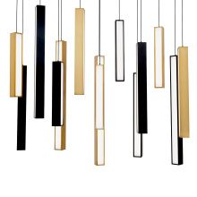 Modern Forms US Online PD-64823L-BK/AB-BK - Chaos Multilight Pendant Light