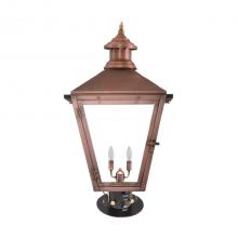 Primo Gas Lanterns SV-22E_CT/PM - Two Light Pier Mount and Post Mount