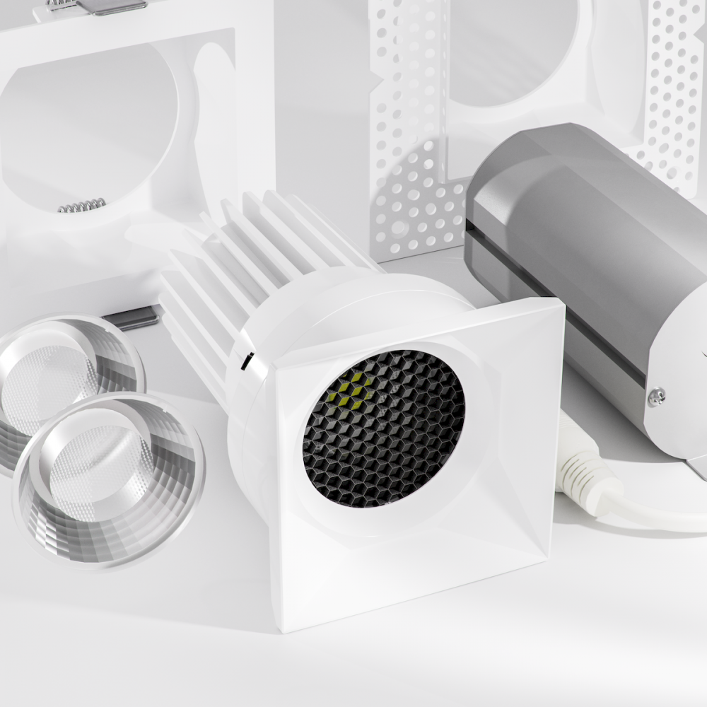 RHYME DOWNLIGHT DEEP BAFFLE ROUND