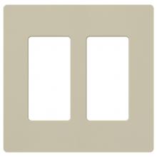 Lutron Electronics SC-2-CY - SATIN WALLPLATE 2G CY