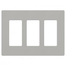Lutron Electronics SC-3-PB - SATIN WALLPLATE 3G PB