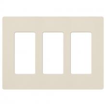 Lutron Electronics SC-3-PM - SATIN WALLPLATE 3G PM