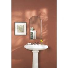 Broan-Nutone 52WH244PA - Metro Collection,  14-1/4 in. Beveled Arch Mirror.