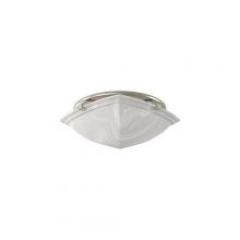 Broan-Nutone 766BN - 80CFM Ventilation Fan, Brushed Nickel Finish with White Alabaster Square Glass