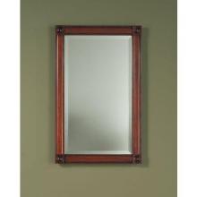 Broan-Nutone 850C - Soho, Recessed, 17-3/16 in.W x 27-7/16 in.H,Cherry frame, Beveled Mirrored Single Door.