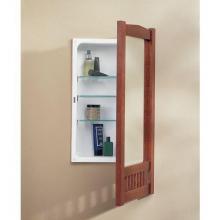 Broan-Nutone 9000C - Mission, Recessed, 17-3/16 in.W x 33-3/16 in.H,Cherry, Framed Beveled Mirror.