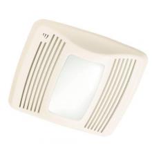 Broan-Nutone QTX110SL - Ultra Silent Humidity Sensing Fan, Fan/Light/Nightlight, 100W Incandescent Light, 4W Nightlight, 110