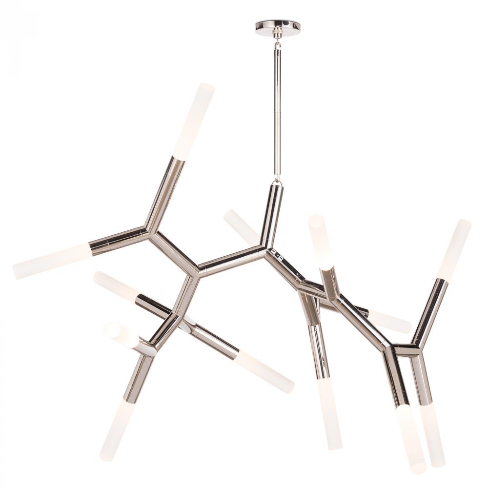 Regina Andrew Traveler Chandelier Large (Polished Nickel)