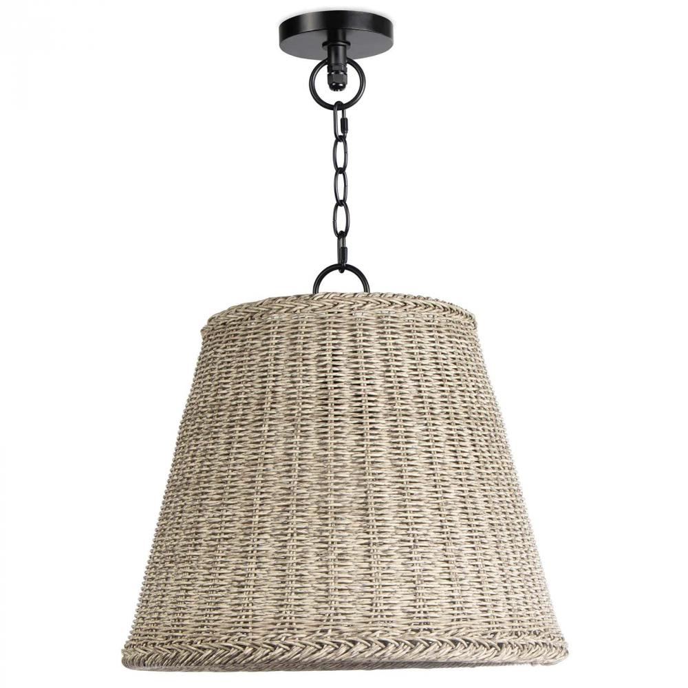 Regina Andrew Augustine Outdoor Pendant Large (Weathered White)