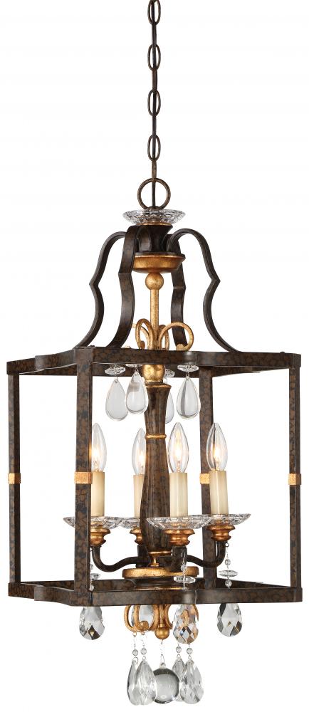 Chateau Nobles Collection - 4 Light Pendant