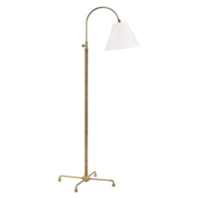 Hudson Valley MDSL503-AGB - Curves No.1 Floor Lamp
