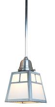 Arroyo Craftsman ASH-1TF-RB - a-line shade one light stem mount pendant with t-bar overlay
