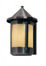 Arroyo Craftsman BS-8RCR-BZ - 8" berkeley wall sconce with roof