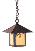 Arroyo Craftsman EH-12EGW-P - 12" evergreen pendant without overlay (empty)