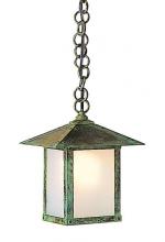 Arroyo Craftsman EH-7AF-RB - 7" evergreen pendant with classic arch overlay