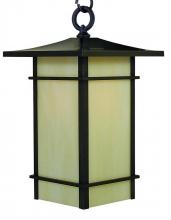 Arroyo Craftsman KAH-9TSGW-S - 9" katsura pendant with toshi overlay