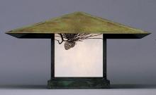 Arroyo Craftsman MC-30CLAM-VP - 30" monterey column mount with cloud lift overlay