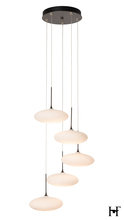 Hubbardton Forge 131146-SKT-STND-07-GS0818 - Clouds 5-Light Pendant