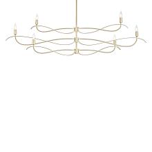 Hubbardton Forge 136352-SKT-MULT-86 - Willow 6-Light Large Chandelier
