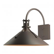 Hubbardton Forge 302713-SKT-77 - Henry Large Dark Sky Friendly Outdoor Sconce