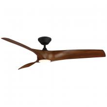 Modern Forms US - Fans Only FR-W2006-62L27MBDK - Zephyr Downrod ceiling fan