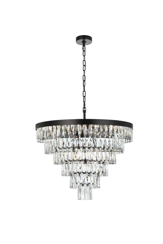 Pendant D27.5"H20.5"L13 Black