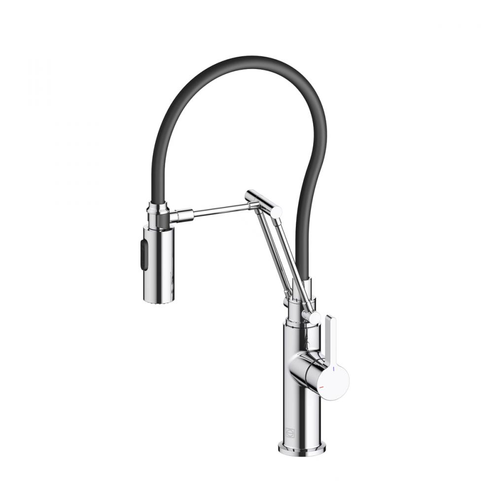 Kitchen Faucet 4 5/8" ×  1‘-8" ×9 1/4" chrome