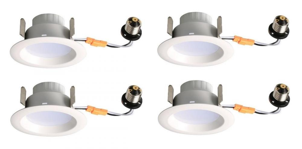 4" CRI90 9W LM600 2700K LED RetrofitTrim