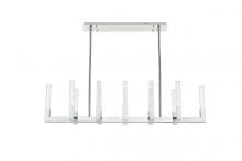 Elegant 1030G54C - Noemi Pendant L54" W12" H12" L12 DIM 3CCT Chrome