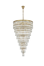 Elegant 1060SR41SG - Pendant D41"H68"L61 Satin Gold