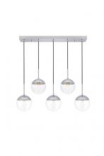 Elegant LD6083C - Eclipse Hang L41.7"W8"H9"L5  CH CL