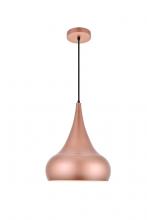 Elegant LDPD2047HG - Circa Hang D11.5"H15"L1 Honey Gold