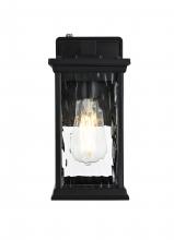 Elegant OD336W11BK - Wall sconce W5" H10.5" E6" L1 Black