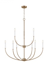 Visual Comfort & Co. Studio Collection 3167109-848 - Greenwich Nine Light Chandelier