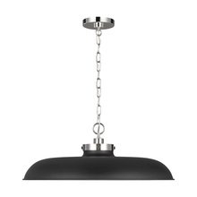 Visual Comfort & Co. Studio Collection CP1111MBKPN - Large Wide Pendant
