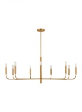 Visual Comfort & Co. Studio Collection EC1319BBS - Brianna Wide Chandelier