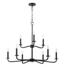 Quorum 6307-9-59 - RUTHERFORD 9LT CHANDELIER - MB