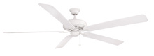 Fanimation FP9072MWW - Edgewood 72 inch Indoor/Outdoor Ceiling Fan - Matte White with Matte White blades