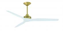 Fanimation MAD6721BS - Spitfire DC Custom Indoor/Outdoor Ceiling Fan DC Motor - Brushed Satin Brass