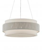 Currey 9000-0735 - Rousham White Chandelier