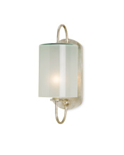 Currey 5129 - Glacier Silver Wall Sconce