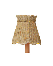 Currey 0900-0035 - Annabelle Natural Tapered Chandelier Shade